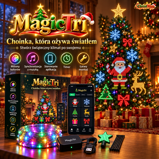 MagicTri – Zamień choinkę w świetlny spektakl