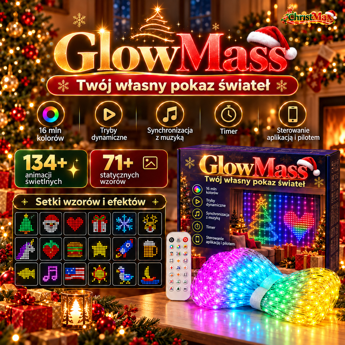 GlowMass – Stwórz Własny Świąteczny Klimat