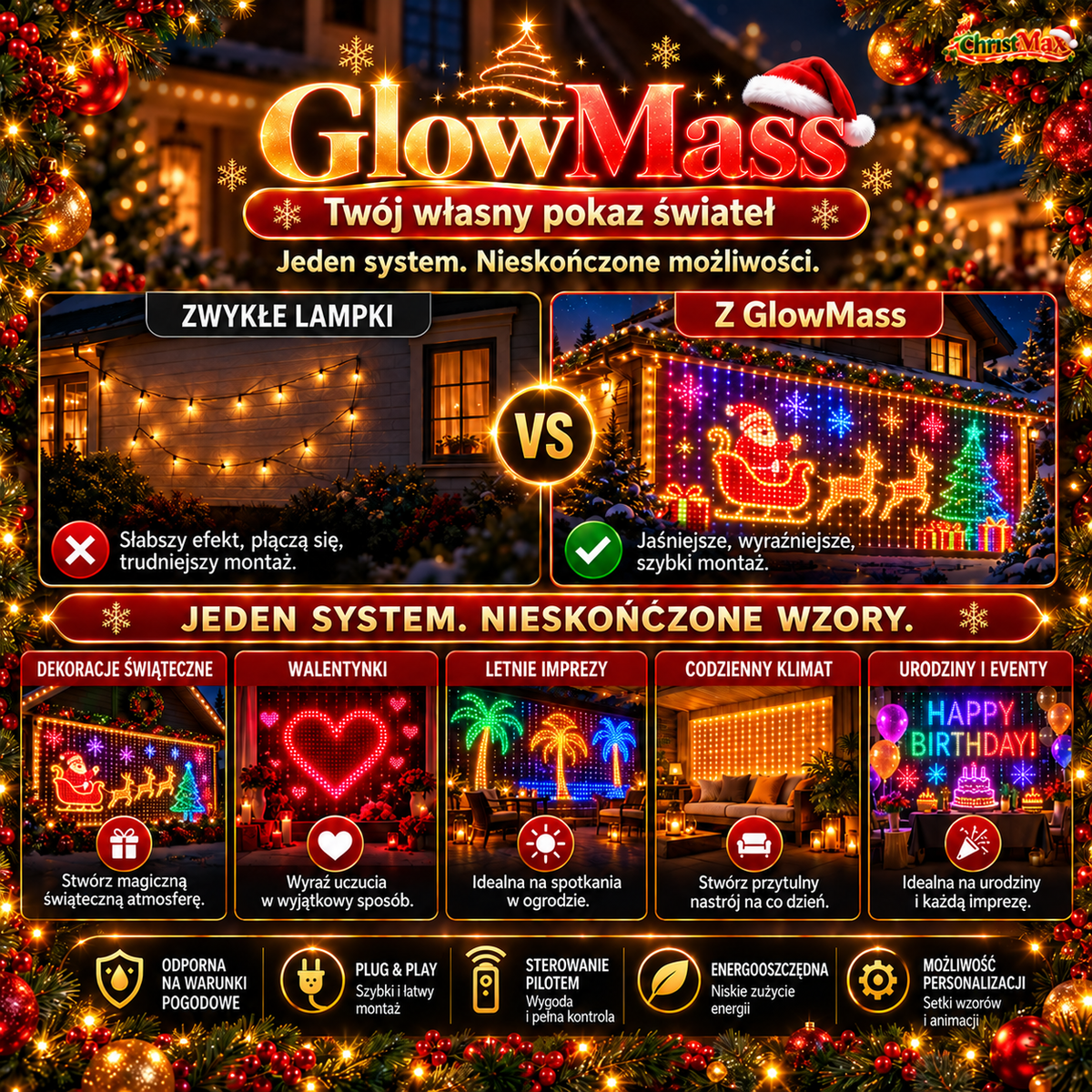 GlowMass – Stwórz Własny Świąteczny Klimat
