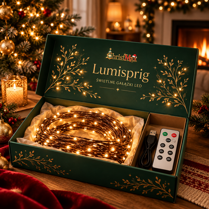 Lumisprig – Świetlne Gałązki LED, Które Tworzą Magiczny Klimat